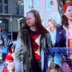 Red sweater. ASO Gilmore Girls